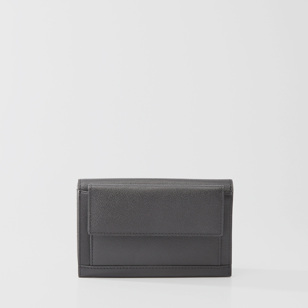 AZURE 2 FOLD 3/4 WALLET (V GUSSET)